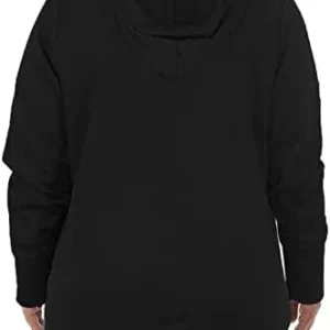 VISLILY Womens Plus-Size Hoodies V Neck Pullover Sweatshirts with Pocket