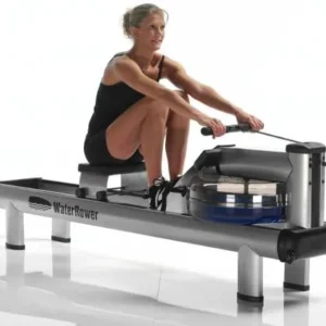 WaterRower M1 Hi Rise Rowing Machine with S4 Monitor | USA Made | Original Handcrafted Erg Machine for Home Use & Gym | Best Warranty