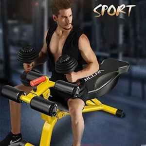 Weight Bench Training Fitness Gym Bench Sit-ups Fitness Equipment al Dumbbell Bench Indoor Exercise Machine Abdominal Training Device Adjustable Weight Bench