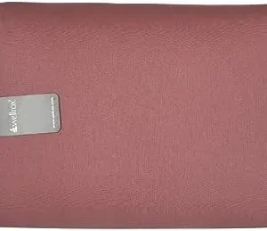 WELLROX Yoga Rectangular Bolster Pillow, Yoga Bolster for Restorative Yoga – 100% Indian Cotton Cover, Firmness & Stability – Yin Yoga and Prenatal Meditation Yoga Pillow – Removable Washable Cover