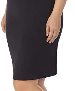 Women’s Silky Touch 23″ Anti-Cling Knee Length Half Slip Skirt