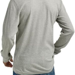 Wrangler Authentics Men’s Long Sleeve Waffle Henley