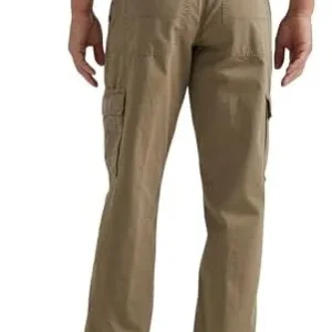 Wrangler Authentics Men’s Twill Relaxed Fit Cargo Pant (Logan)