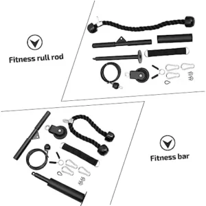 YARNOW 1 Set Fitness Equipment Accessories Weight Pulley System Gym Kit Garage Gym Pulley System Gym Machines for Home Cable Pulley Wrist Trainer Iron Lifting Pulling Machine