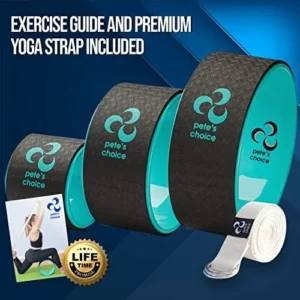 Yoga Wheel 3 Pack – Lose Weight, Get in Shape and Get Fit I 3 pack Yoga Wheel Set I Home Yoga I Improve Posture