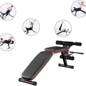 ZENOVA Adjustable Weight Bench Workout Bench with Leg Extension, Incline Decline Exercise Bench Strength Training Equipment Home Gym