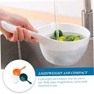 Zerodeko 3pcs Kitchen Ladle Kitchen Utensil Shower Bucket Home Essential Convenient Water Spoon Ocean Bottle Water Dipper Kitchen Gadget Plastic Child Water Container Portable