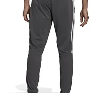 adidas Men’s Aeroready Sereno Slim Tapered-Cut 3-stripes Pants