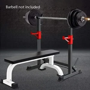 Adjustable Weight Bench Training Fitness Bench Weight Table Squat Rack Men’s Gantry Adult Dumbbell Stool Bench Press Barbell Rack Set Home Fitness Equipment Adju