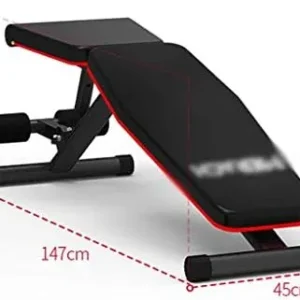 Adjustable Weight Bench,Foldable Auxiliary Equipment For Sit-Ups Home Abdominal Training Device Multifunctional Fitness Chair Indoor Fitness Equipment