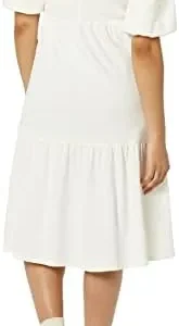 Amazon Essentials Women’s Organic Cotton Fit and Flare Dress (Available in Plus Size) (Previously Amazon Aware)