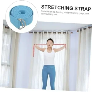 Anneome Yoga Stretching Belt Stretch Bands Yoga Inelastic Band Compact Exercise Band Exercise Mat Holder