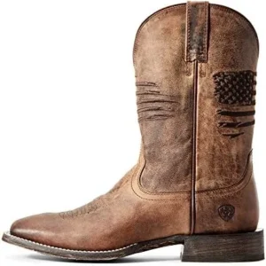 Ariat Circuit Patriot Western Boots – Men’s Leather Western Boot