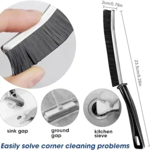 AUDELN 2023 New Multifunctional Gap Cleaning Brush, Plastic Handle, 6Pcs