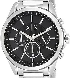 A|X Armani Exchange Chronograph Watch for Men with Stainless Steel, Silicone or Leather Band