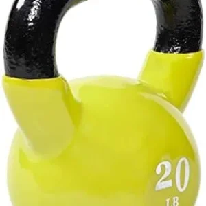 BalanceFrom All-Purpose Color Vinyl Coated Kettlebell, 5-50 Pounds