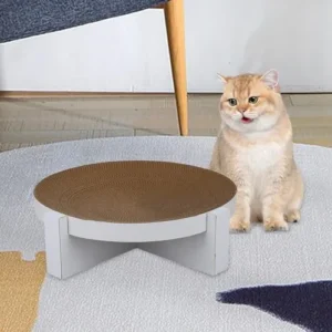 ＡＷＨＡＯ Cardboard Cat Scratcher Bed Cat Scratcher Bowl Furniture Protection Training Toy Scratching Board