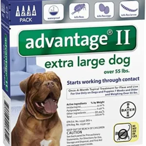 Bayer Animal Health Advantage II Extra Large Dog 4-Pack