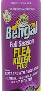 Bengal Full Season Flea Killer Plus, Flea and Tick Aerosol Spray with Insect Growth Regulator, 16 Oz. Aerosol Can