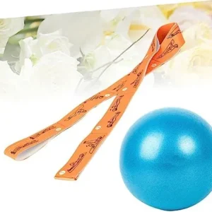 BESPORTBLE 1 Set Yoga Straps for Stretching Mini Exercise Balls Barre Weight Bands Stretching Strap Resistance