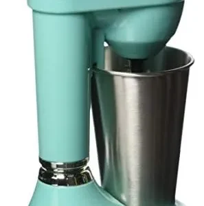 Brentwood Classic Milkshake Maker, 15 oz, Turquoise,SM-1200B