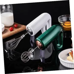 BRIGHTFUFU 1pc Milk Frother Baking Beater Handheld Electric Mixer Egg Stirring Whisk Egg Beater Hand Mixer Electric Kitchen Mixer Egg Blender Kitchen Gadget Cooking Utensils Plastic