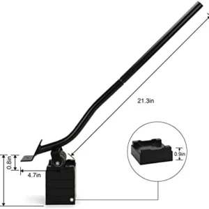 BSTCYZL Furniture Moving Set for Hard Floor Surfaces, Move Heavy Furniture Quickly & Easily,(1 Lifter Tool & 4 Heightening Block)