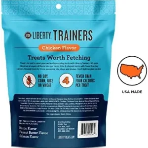 Buckley Trainers All-Natural Grain-Free Dog Training Treats, Chicken, 6 oz