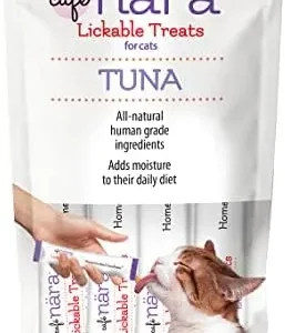 Café Nara Tuna Flavored Lickable Treats for Cats (Pack of 4-14g Tubes, 56 g/2 oz)