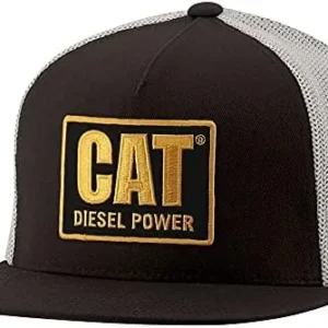 Caterpillar Men’s Diesel Power Flat Bill Cap