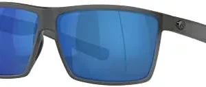 Costa Del Mar Men’s Rincon Fishing and Watersports Rectangular Sunglasses