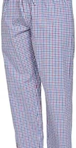 CYZ Mens 100% Cotton Pajama Pants Sleep Lounge Pajamas for Men Woven pj Pants