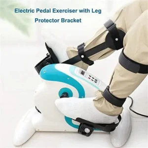 Electric Pedal Exerciser for Seniors Physiotherapy Rehabilitation,Leg Exercisers,Adjustable Mini Cycling Rehab Equipment Exercise Peddling Machine for Handicap Disabled