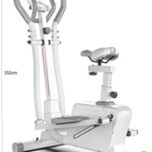 Elliptical Training Machines Adjustable Indoor Cycling Bike Magnetic Elliptical Machine LCD Display Cardio Exercise Treadmill Home Gym Fitness Equipment