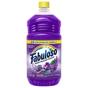 Fabuloso Multi-Purpose Cleaner 2x Concentrated, Lavender – 56 fl oz (Pack of 6)