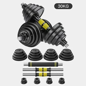 Fitness Tools Adjustable Dumbbells Dumbbell Barbell Solid Dumbbell Weights-Non-Slip Dumbbells Set Training Fitness Weight Gym Home Fitness (Weight : 15Kg(7.5Kg2))