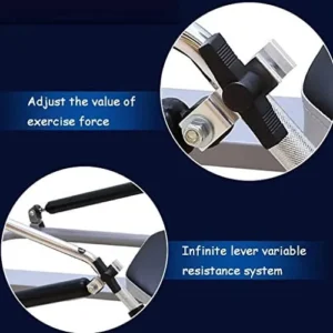 Foldable Rower, Household Hydraulic Rowing Machine, Indoor Multi-Function Rowing Machine, Abdominal Fitness Exercise Sports Equipment