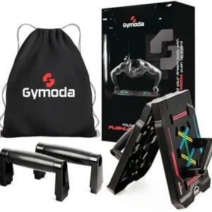 GYMODA Full Body Fitness Workout Gear | Home Gym Equipment Push Up Board and Accessories for Delta, Chest, Triceps, Biceps | Strength Training Equipment | Exercise & Pilates Equipment for Men & Women