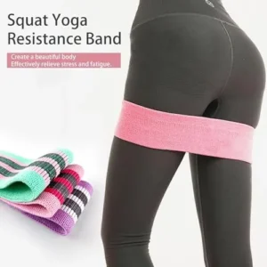 Hatleues Strength Training Resistance Bands Anti-Slip Band Legs Glutes Hip Building Lifting Stretch Yoga Gym Workout Exercise Elastic Booty Fitness