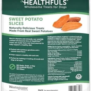 Healthfuls Sweet Potato Slices Dog Treats, 16oz