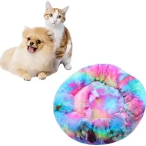 Housoutil 2pcs Plush Pet Cushion Pets Pet Bed Dog+Bed Cushion for Dogs The Dogs Bed Cat Nest Pet Furniture Cat Mats Fluffy Pillow Dog Bed Indoor Pet Cushion Dog Cushion Pet Mat Washable