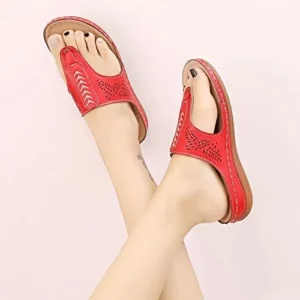 HUITKMM Shoes Sandals Beach Breathable Toe Women Fashion Comfortable Wedges Summer Women’s Wide Sandals for Women Comfort Cl