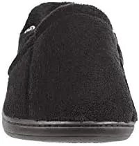 Isotoner Men’s Microterry Moccasin Slipper with Memory Foam, Heel Cushion and Versatile Sole