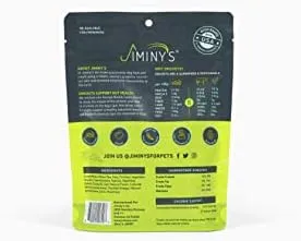 Jiminy’s Chewy Cricket Dog Training Treats, Hypoallergenic, 6oz, Sweet Potato & Pea (Pack of 1)