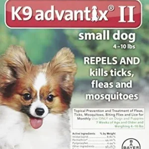 K9 Advantix II Small Dog 6-Pack