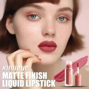 KIMIEYE 12 Colors Matte Liquid Lipstick Kit, Long Lasting Lip Tint, Waterproof Lip Stain, Non-Stick Cup Quick-dry Velvet Nude to Red Lipstick Makeup Set, Up to 24H Wear (SET B)