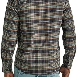 Lee Men’s Extreme Motion Flannel Working West Shirt