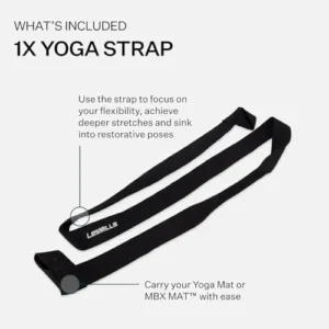 Les Mills™ Yoga Strap For Exercise Mats