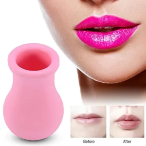 Lip Plumper Device Soft Silicone Lip Filler Vase Shaped Beauty Pump Enhancer Tool Bigger Mouth Lip Trainer for Women Girls Beauty Tool