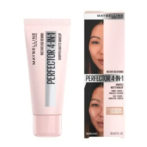 Maybelline Instant Age Rewind Instant Perfector 4-In-1 Matte Makeup, 02 Light/Medium, 1 Count